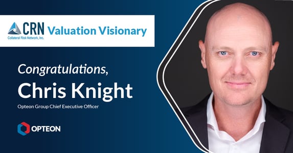 image of chris knight's Valuation Visionary award from CRN